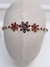 Tiara Floral -Marsala e rosa na internet