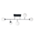 Plafon de Techo 5L c/ Tulipa de Vidrio - comprar online