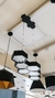 Colgante LED Panal 6 Luces 36w 3000K Dimerizable