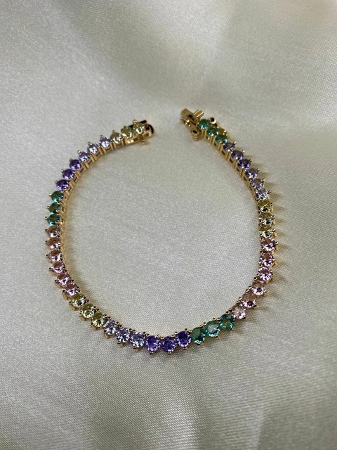 PULSEIRA RIVIERA 3 PONTAS CANDY COLOR - comprar online