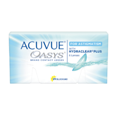 Lentes de Contacto Acuvue Oasys Toricas (para Astigmatismo)