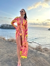 SAIDA LONGA - ZEBRA NORONHA PINK COM NEON