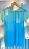 T-SHIRT - DEGRADE VERDE E AZUL