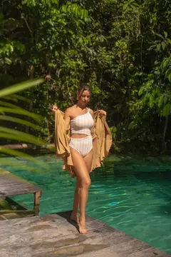 MAIÔ AMAZÔNIA - BRANCO COM NUDE