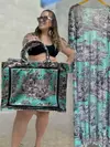 Saída longa - SAFARI TURQUESA