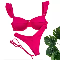 Biquíni MAITÊ- PINK PIMENTA - Maricota moda praia 