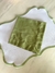 Americano impermeável dupla face linho bege/branco e bordado verde. na internet