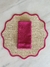 Americano de palhinha de buriti natural com bordado pink. - comprar online