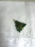 Guardanapo de linho ponto Ajour 45x45cm bordado árvore de natal. - comprar online