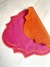 Americano impermeável dupla face pink/laranja