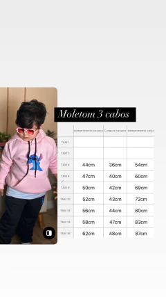 CONJUNTO MOLETOM BORDADO LACOSTE TAM 4 na internet