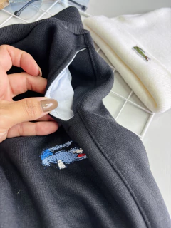 CONJUNTO MOLETOM BORDADO LACOSTE TAM 4