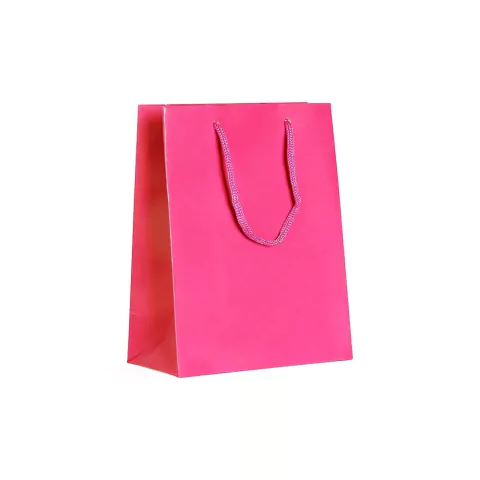 Sacola de Papel Colorida - Alça Nylon (cordão)