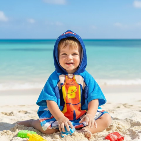 Poncho de Toalla Infantil - comprar online