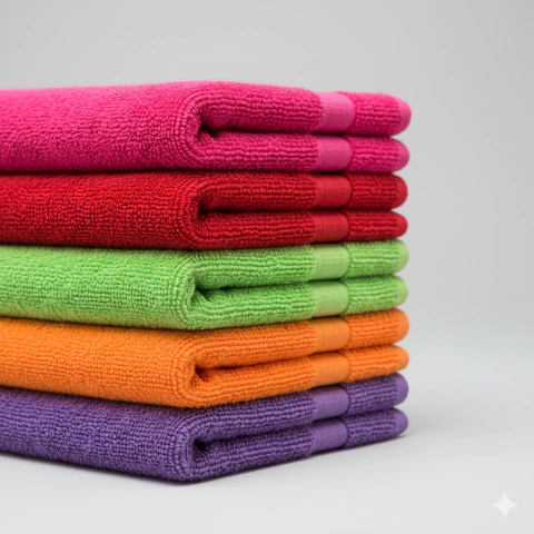 Juego De Toalla Y Toallón 100% Algodón Suelto X 3 Surtido - comprar online