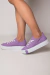 Tênis Mayra Casual Lona Lilás - GAUTAN