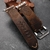 Pulseira de couro rústico p/ smartwatch e apple watch - Planeta da Tecnologia
