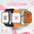 ULTRA 3 MINI 2024 SÉRIE 9 AMOLED 38MM E GANHE FONE BLUETOOTH + 2 PULSEIRAS EXTRAS