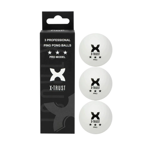 PELOTA PING PONG XTRUST BALLS PRO X3