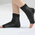 Kit 9 pares meias compressão pretas alívia dor pés fascite plantar - shopping wg