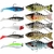 Kit 10 Iscas Artificiais modelo Hélice whopper + isca soft