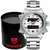 RELÓGIO MASCULINO ANALÓGICO DIGITAL MODERNO INOX CASUAL LUXO