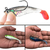 Kit 10 Iscas Artificiais modelo Hélice whopper + isca soft - shopping wg