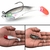 Kit 10 Iscas Artificiais modelo Hélice whopper + isca soft - shopping wg