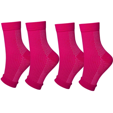 Kit Meias Compressão Alívio de Dores para Conforto - 2 pares