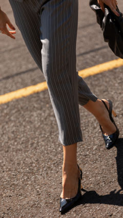 Calça Alfaiataria Riscada - 9375 - Verbo