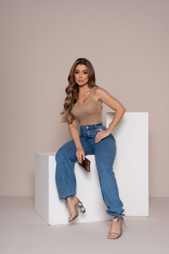 Calça Wide Jogger Básica - 9302 na internet