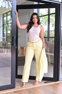 Calça Reta Color Stretch - 9291 - Verbo