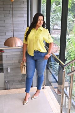 Blusa Bordado Vazado - 63450 - loja online