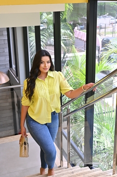 Blusa Bordado Vazado - 63450 - comprar online