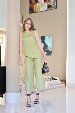Calça Pantacourt Alfaiataria - 9248 - Verbo