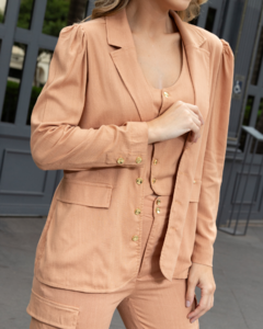 Blazer Básico com Lapela - 11383 - comprar online