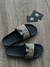 CHINELO SLIDE GA - DOURADO E PRETO