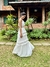 VESTIDO LONGO CHIFFON UM OMBRO na internet