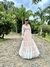 VESTIDO LONGO RENDA FORRO NUDE
