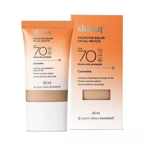 QDB PROTETOR SOLAR FACIAL DELICIA C/COR FPS70 SKINQ COR 2, 40ml - comprar online