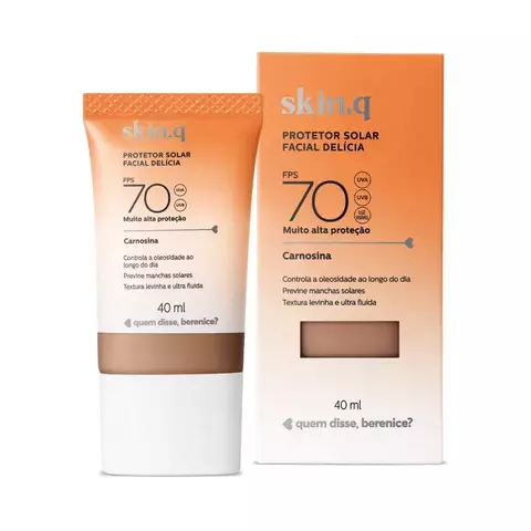 QDB PROTETOR SOLAR FACIAL DELICIA C/COR FPS70 SKINQ COR 03, 40ml - comprar online