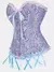 CORSET VICTORIANO LILA - MAGAZINE