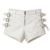 SHORT ENGOMADO CON SEIs HEBILLAS COSTADOS - comprar online