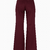 JEAN WIDE LEG BORDO CHERRY - MAGAZINE
