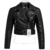 CHAQUETA ECOCUERO CON CINTO