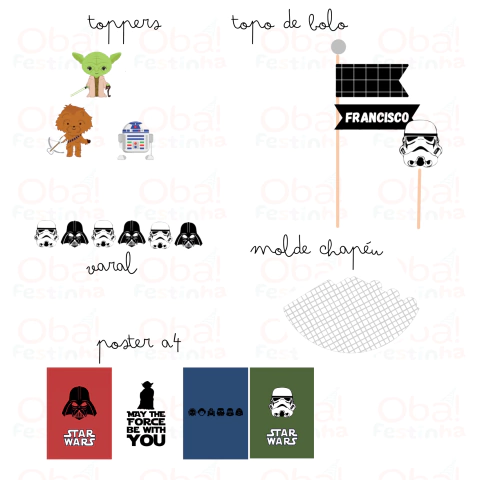 Kit Digital Star Wars