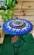 Mesa Mosaico Azul Denin - loja online