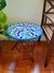 Mesa Azul índigo - Ateliê Art Aflora