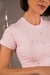 Cropped Pedrarias Cristal