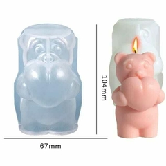 MOLDE OSO CON CORAZON BM2727